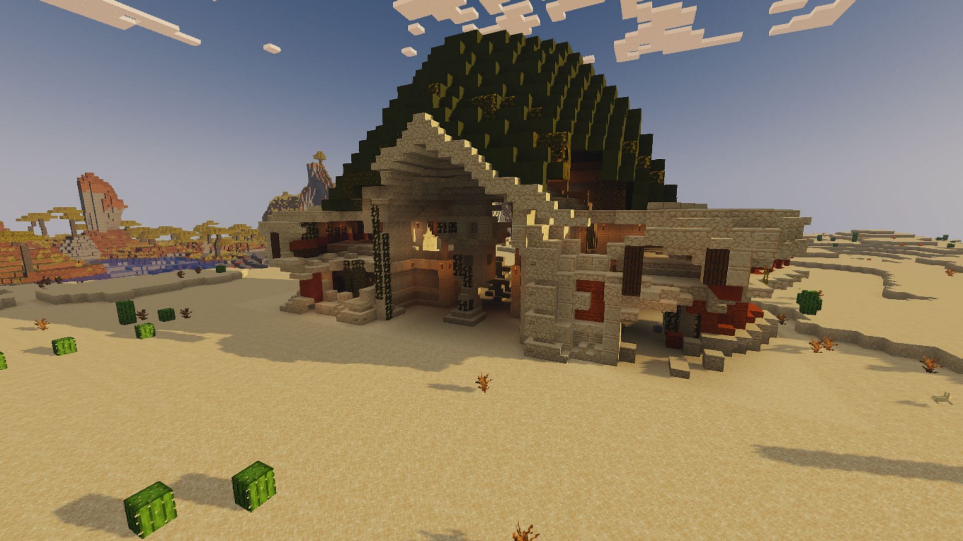 Adventure Structures is also a great mod to add new structures (Image via CurseForge/erixon_07)